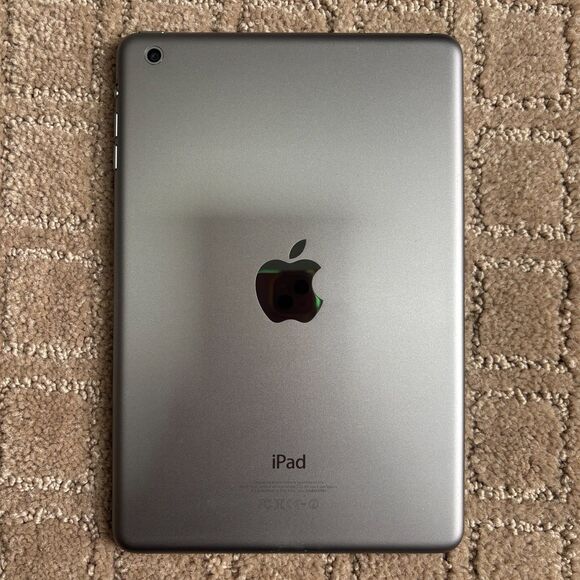 Apple iPad Mini 1st Gen A1432 Black 16GB Working Charger Smart Case Blue Bundle - Picture 10 of 15